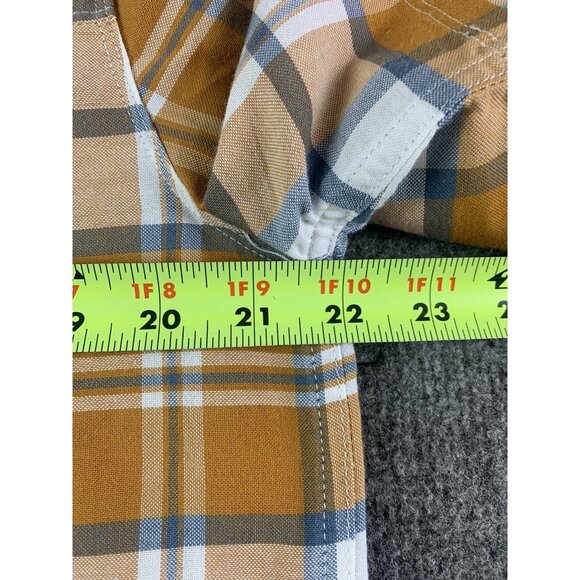 Mountain Hard Wear Mens Short Sleeve Plaid Button Up Shirt Size M Multicolor - Picture 9 of 10